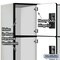 Salsbury Industries 4 Tier Designer Locker, 54"Wx76"Hx21"D, 12 Door, Gray 18-24361GRY - alternate 7